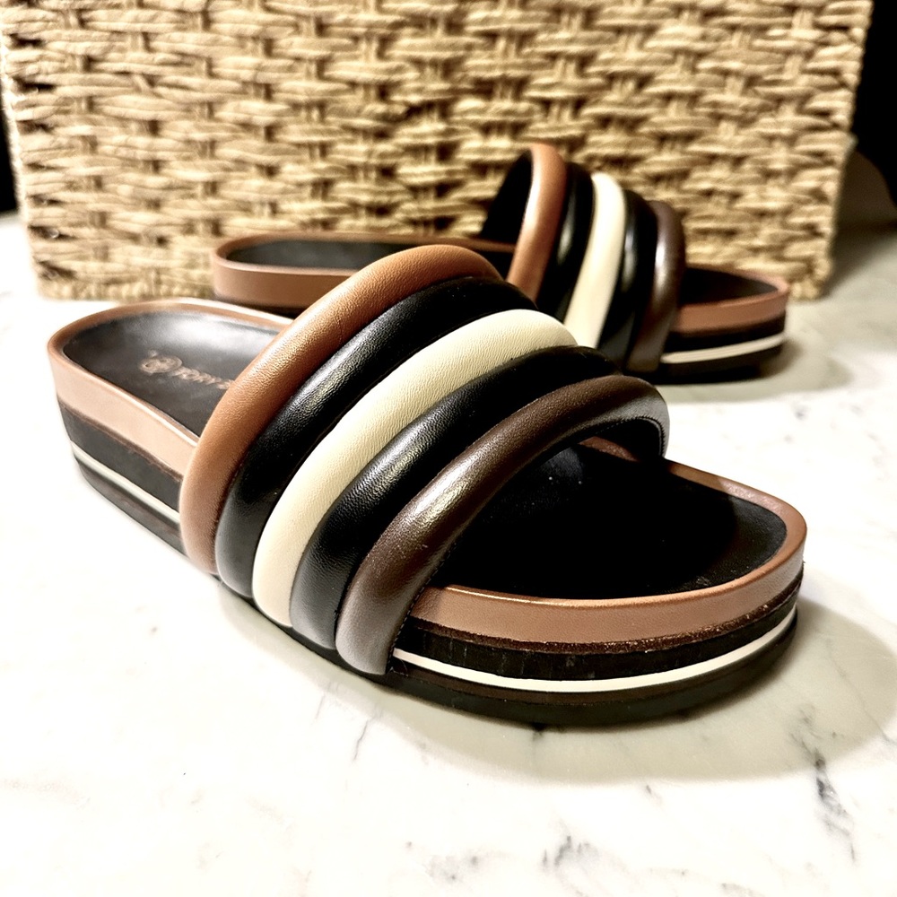 Tory Burch Platform Wedge Slides